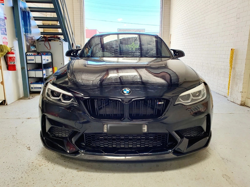 JC Style Carbon Fiber Front Lip - BMW M2 F87 (2016-2017)