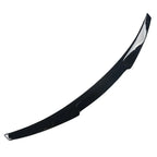 M4 Style Carbon Fiber Lip Spoiler - Audi A4 S4 RS4 Sedan (2015-2020) B9