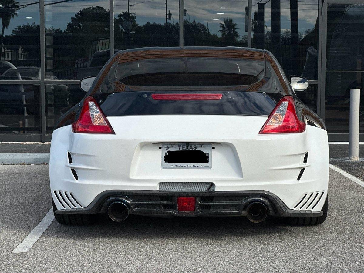 VRSA2 Style Rear Bumper - Nissan 370Z  ( 2009 - 2020 ) Z34