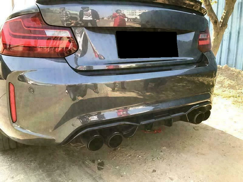 Carbon Fiber Rear Diffuser - BMW F87 M2 Competition (2016-2017)