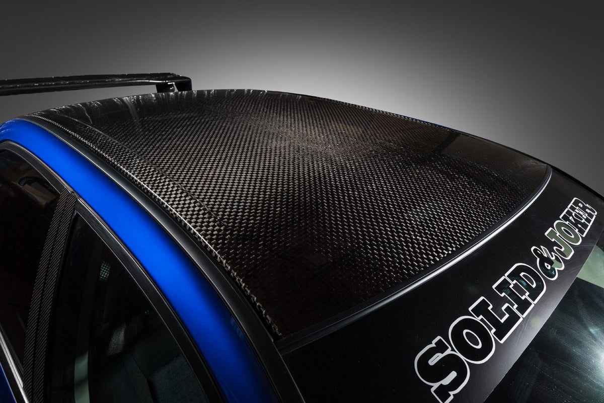 Carbon Fiber Roof Cover - Mitsubishi Evolution 7 8 9 ( 2001 TO 2007 ) CT9A