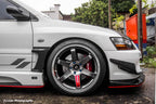 Varis Style Carbon Fiber Front Fender - Mitsubishi Evolution 7 8 9 ( 2001 TO 2007 ) CT9A