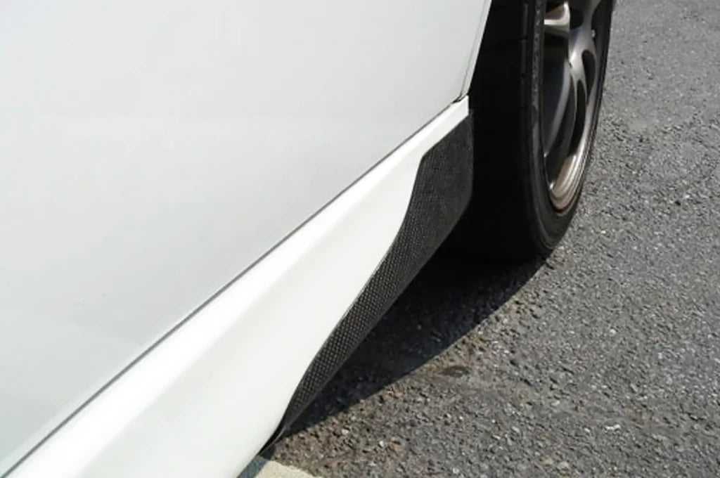 Carbon Fiber Side Rear Spats - Mitsubishi Evolution 7 8 9 ( 2001 TO 2007 ) CT9A