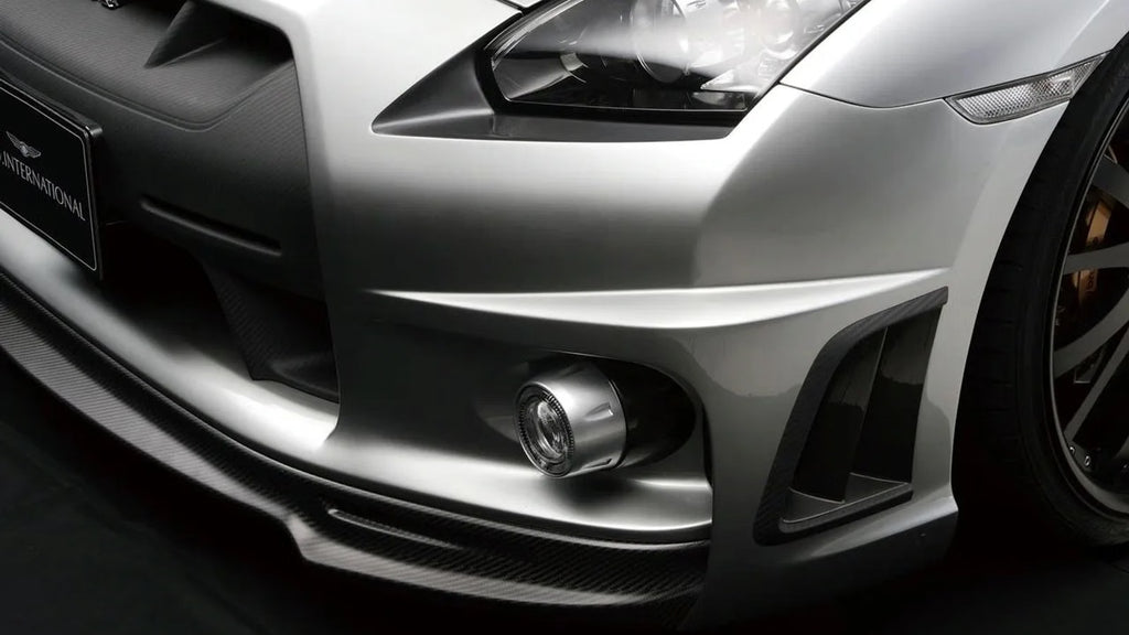 Wald Style Carbon Fiber Front Bumper – Nissan GT-R R35 (2008 - 2016) CBA / DBA