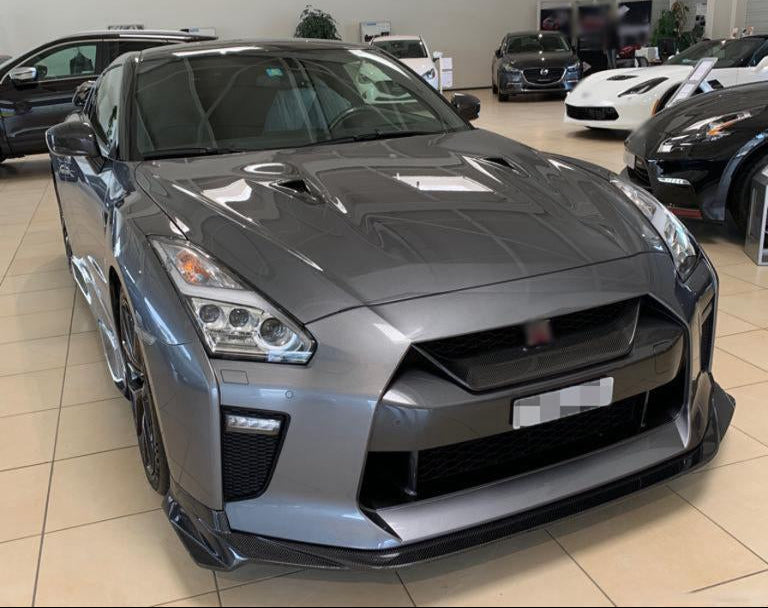 Varis Style Carbon Fiber Front Lip – Nissan GT-R R35 (2008 - 2016) CBA / DBA