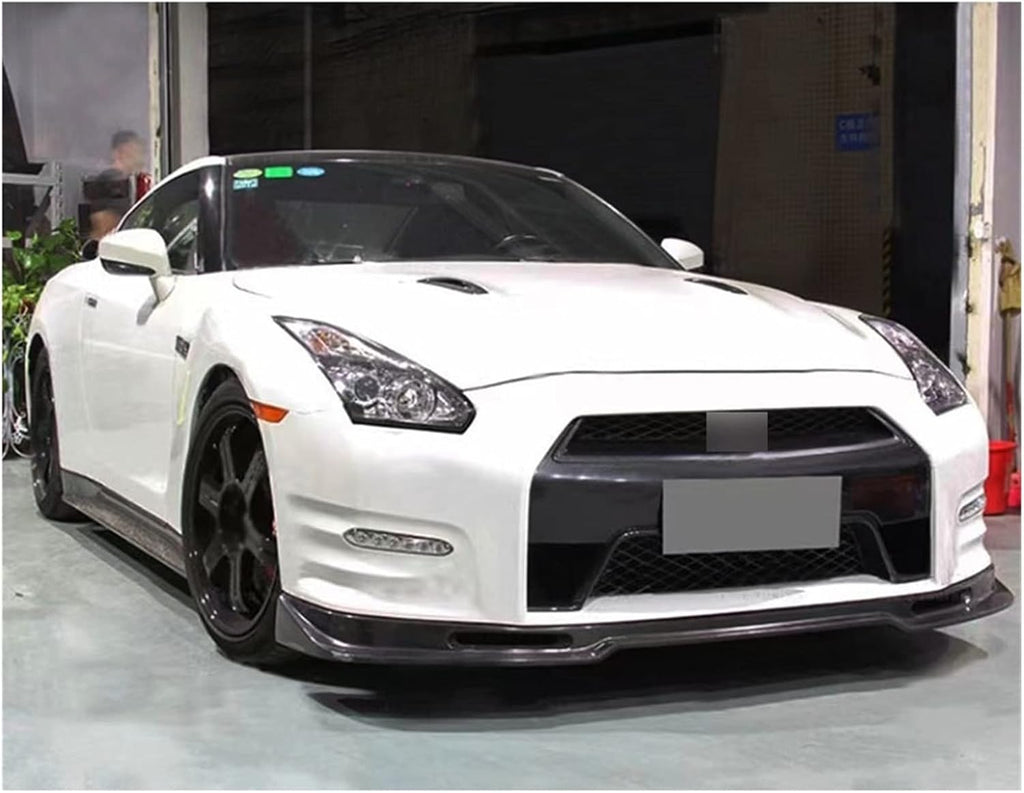 JSK-1 Style Carbon Fiber Front Lip – Nissan GT-R R35 (2012 - 2016) DBA