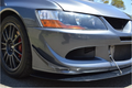 Carbon Fiber Front Canards - Mitsubishi Evolution VIII (2003-2005) CT9A