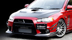 Varis Style Forged Carbon Front Lip - Mitsubishi Evolution X (2007-2016) CZ4A