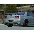Nismo Style Forged Carbon Rear Spats - Nissan Skyline R34 GTR (1999 - 2002)