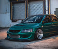 Varis Style Carbon Fiber Front Lip - Mitsubishi Evolution VIII (2003-2005) CT9A