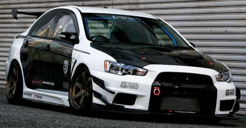 Carbon Fiber Exterior Rear Doors - Mitsubishi Evolution X (2006-2016) CZ4A