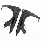 Voltex X Style Half Carbon Fiber Front Fender - Mitsubishi Evolution 7 8 9 ( 2001 TO 2007 )