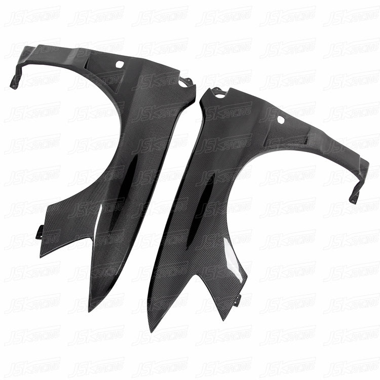 Voltex X Style Half Carbon Fiber Front Fender - Mitsubishi Evolution 7 8 9 ( 2001 TO 2007 )