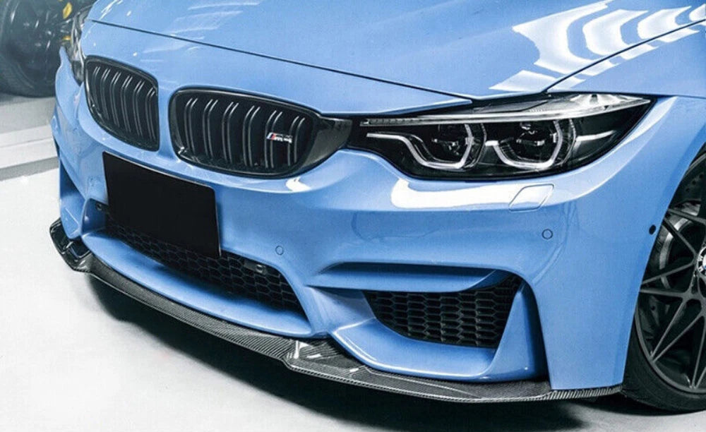 JC Style Carbon Fiber Front Lip V2 - BMW M4 F82 (2014-2020)