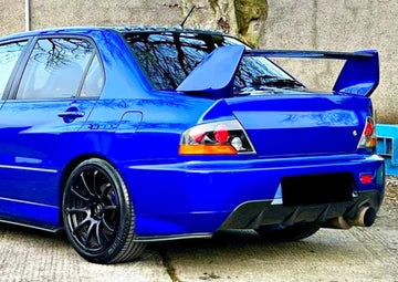 M Style Carbon Fiber Rear Spats - Mitsubishi Evolution IX (2005-2007) CT9A