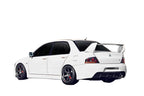 Aero Carbon Fiber Rear Diffuser - Mitsubishi Evolution 7 8 9 ( 2001 TO 2007 ) CT9A