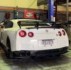 Top Secret Style Half Carbon Fiber GT Spoiler – Nissan GT-R R35 (2008 - 2016) CBA / DBA