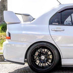 M Style Carbon Fiber Rear Spats - Mitsubishi Evolution VIII (2003-2005) CT9A