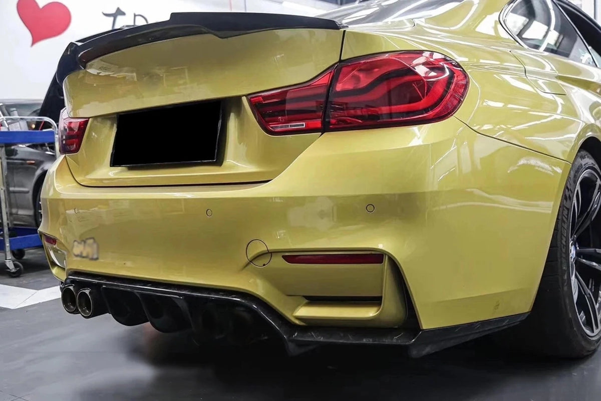 Carbon Fiber Rear Lip Spoiler - BMW M4 F82 (2014-2020)