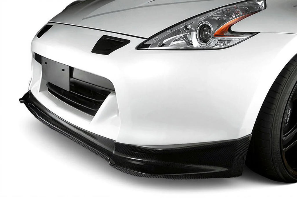MN Style Carbon Fiber Front Lip - Nissan 370Z ( 2009 - 2012 ) Z34