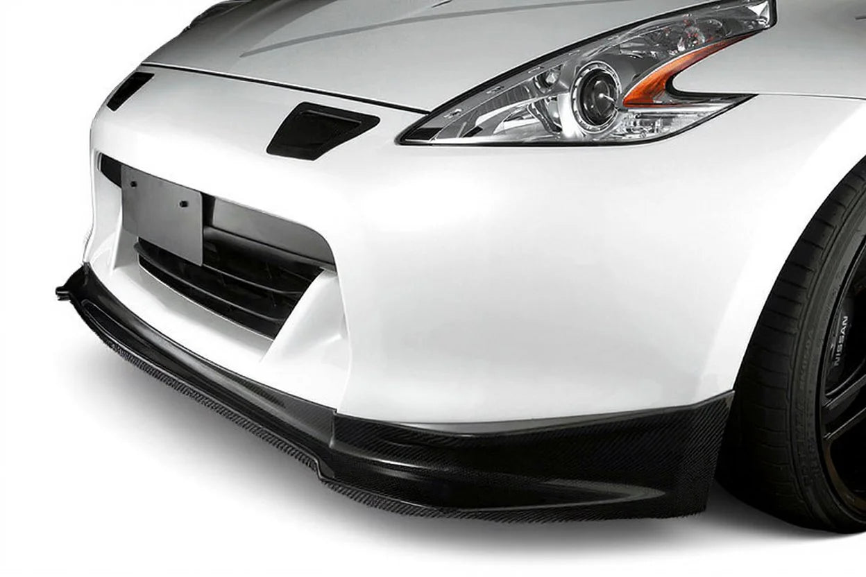 MN Style Carbon Fiber Front Lip - Nissan 370Z ( 2009 - 2012 ) Z34