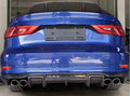 Carbon Fiber Rear Diffuser - Audi A3 S3 Sedan (2013-2016) 8V