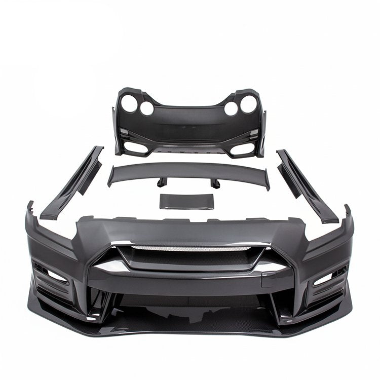 Nismo Style Half Carbon Fiber Body Kit – Nissan GT-R R35 (2008 - 2016) CBA / DBA