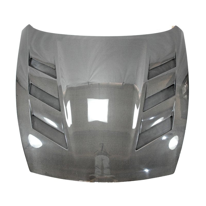 AMS Style Vented Carbon Fiber Bonnet - Nissan 370Z ( 2009 - 2020 ) Z34