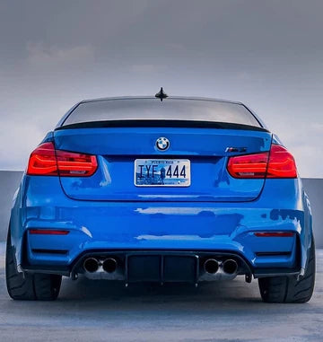 JC Style Carbon Fiber Lip Spoiler - BMW 3 Series F30 (2012-2019)
