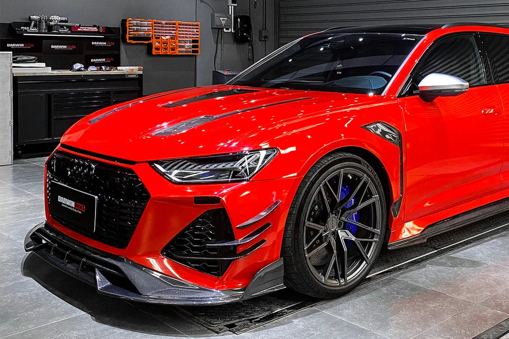 IMP Performance Carbon Fiber Front Canards - Audi RS6 (2021-2022)