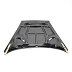 Varis Style Vented Carbon Fiber Bonnet - Nissan 370Z ( 2009 - 2020 ) Z34