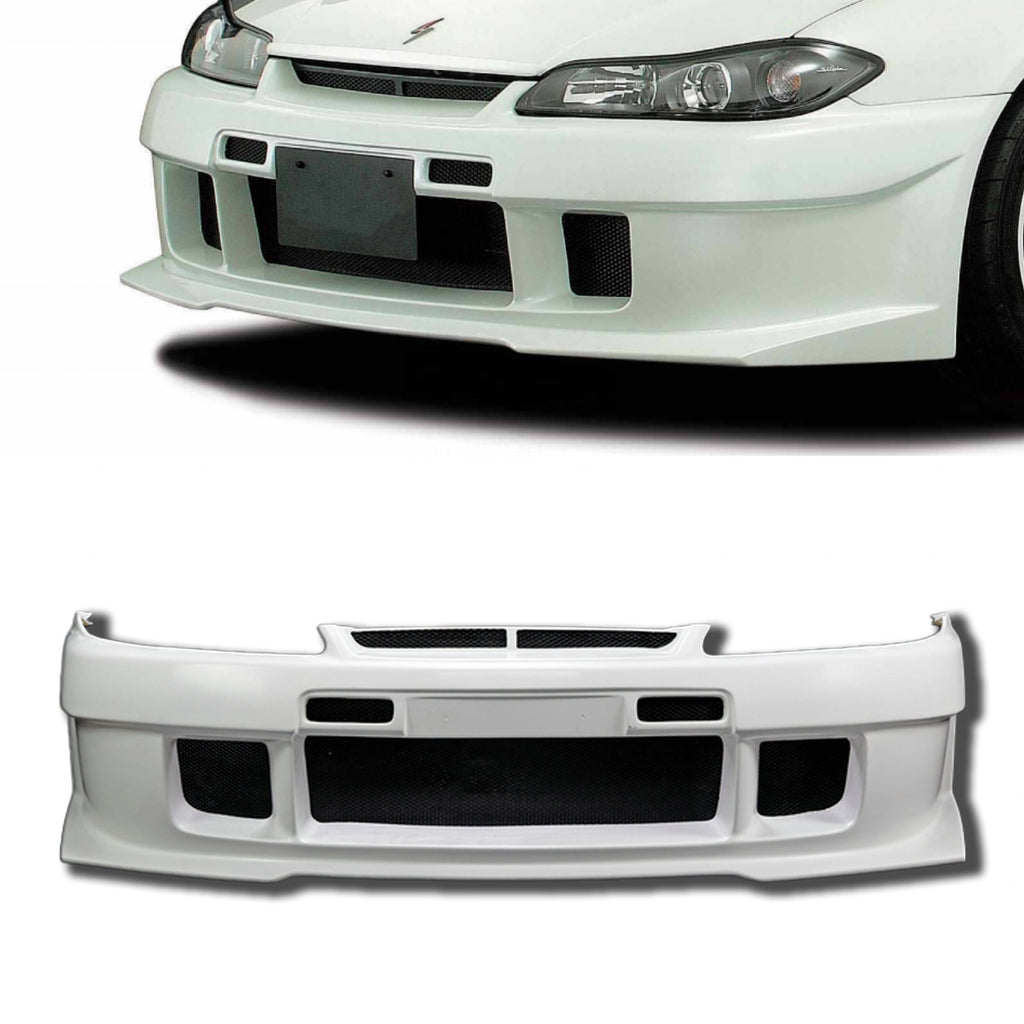 Spec R NSM Style Front Bumper - Nissan Silvia 200SX S15 ( 1999 - 2002 )