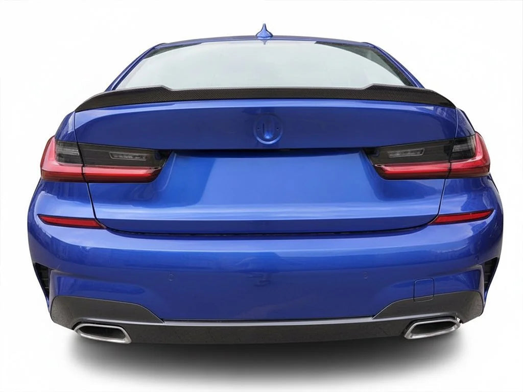 JC Style Carbon Fiber Rear Lip Spoiler - BMW 3 Series G20 (2018+)