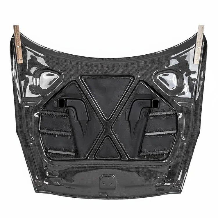 Top Secret Style Carbon Fiber Bonnet – Nissan GT-R R35 (2016+) 4BA