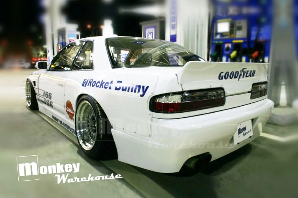 RB Style Ducklip Rear Spoiler - Nissan Silvia 180SX S13 ( 1988 - 1994 )