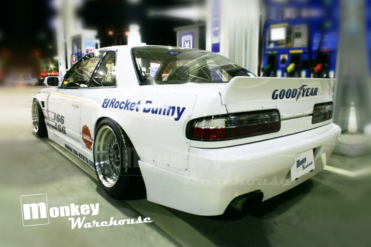 RB Style Ducklip Rear Spoiler - Nissan Silvia 180SX S13 ( 1988 - 1994 )