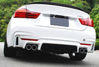 Carbon Fiber Rear Diffuser V2 - BMW 4 Series F32 (2013-2020)