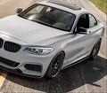 M Tech Style Carbon Fiber Side Skirt - BMW M-POWER F22 (2014-2016)