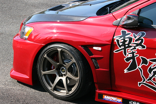 CS Style Front Fender - Mitsubishi Evolution X (2007-2016) CZ4A