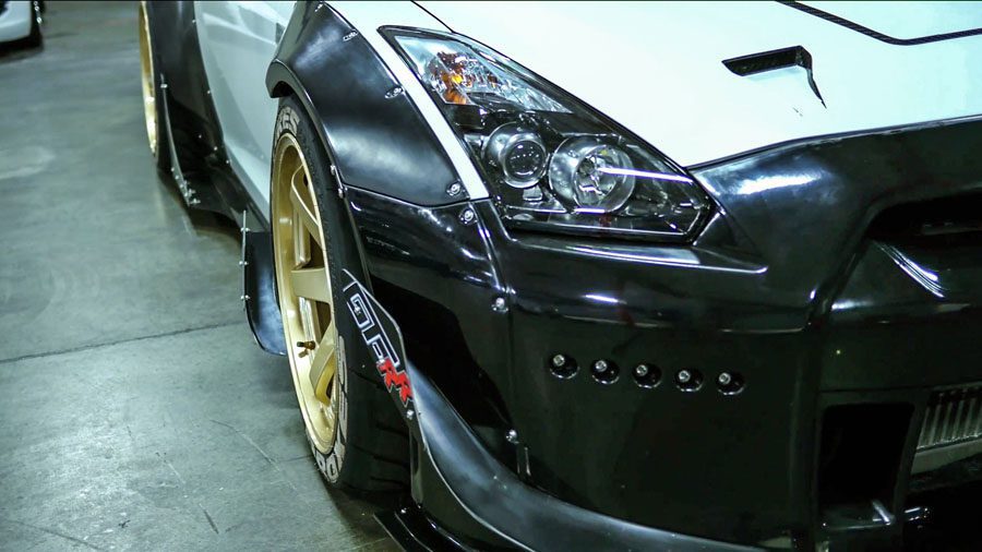 Rocket Bunny Style Full Wide Body Kit – Nissan GT-R R35 (2008 - 2016) CBA / DBA