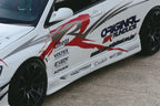 Voltex Style Carbon Fiber Front Fender Add-Ons - Mitsubishi Evolution 8 & 9 (2003-2007) CT9A