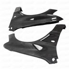 Voltex X Style Half Carbon Fiber Front Fender - Mitsubishi Evolution 7 8 9 ( 2001 TO 2007 )