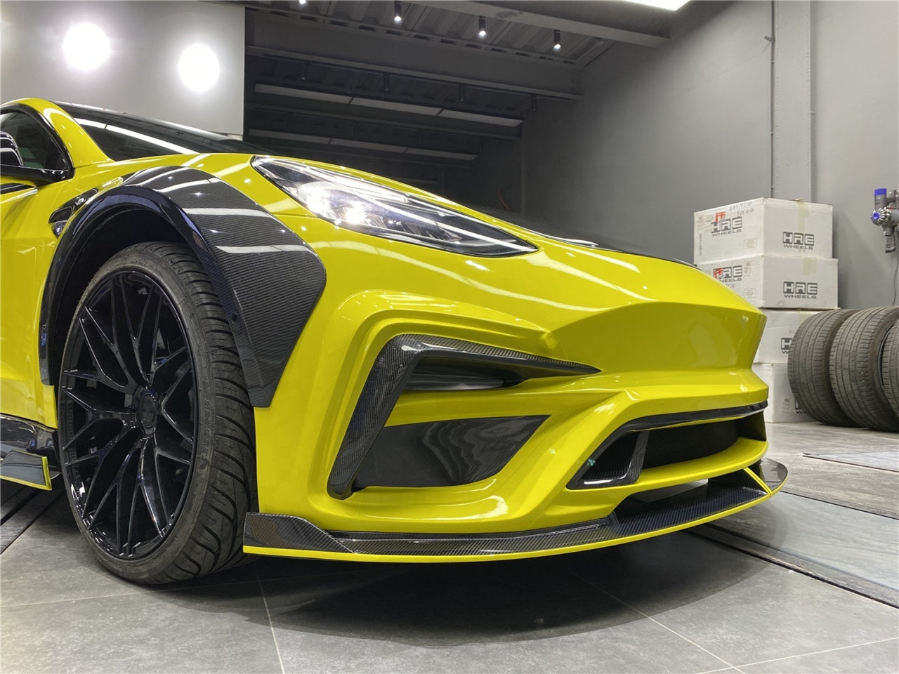 IMP Performance Carbon Fiber Wheel Arches V2 - Tesla Model 3 (2017-2022)