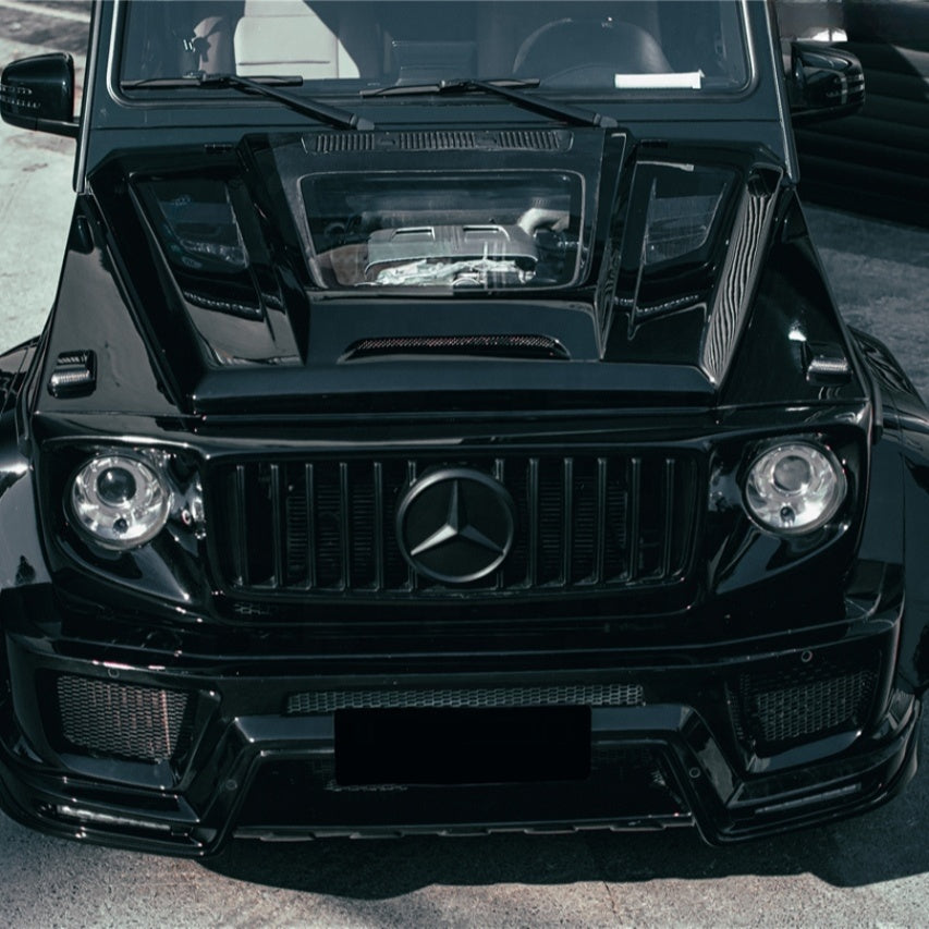 IMP Performance Bonnet with Glass - Mercedes Benz G-Wagon G63 G500 W463A W464 (2018-2021)