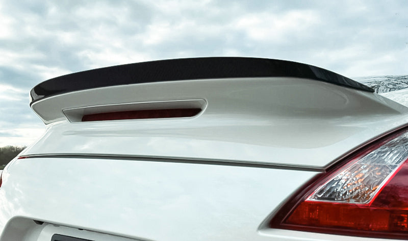 NIS Style Carbon Fiber Lip Spoiler - Nissan 370Z ( 2009 - 2020 ) Z34