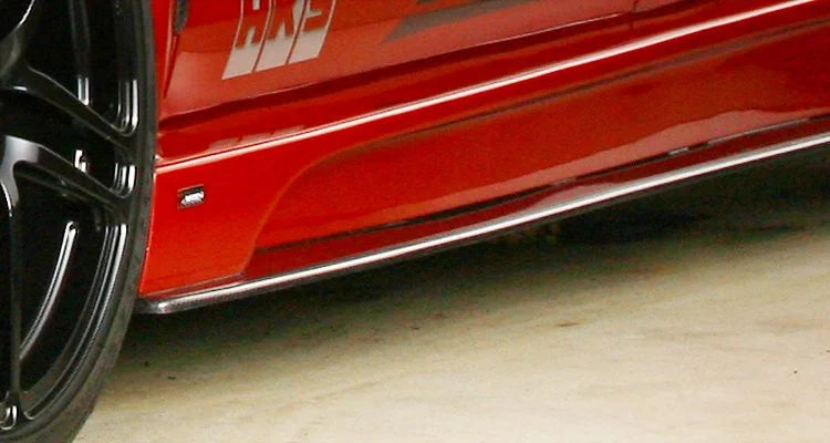 Varis Style Half Carbon Fiber Side Skirts - Mitsubishi Evolution X (2007-2016) CZ4A