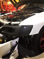 Carbon Fiber Left Vented Headlight Replacement - Mitsubishi Evolution 7 8 9 ( 2001 TO 2007 ) CT9A