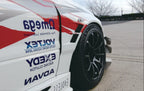 Voltex Style Carbon Fiber Front Fender Add-Ons - Mitsubishi Evolution 8 & 9 (2003-2007) CT9A