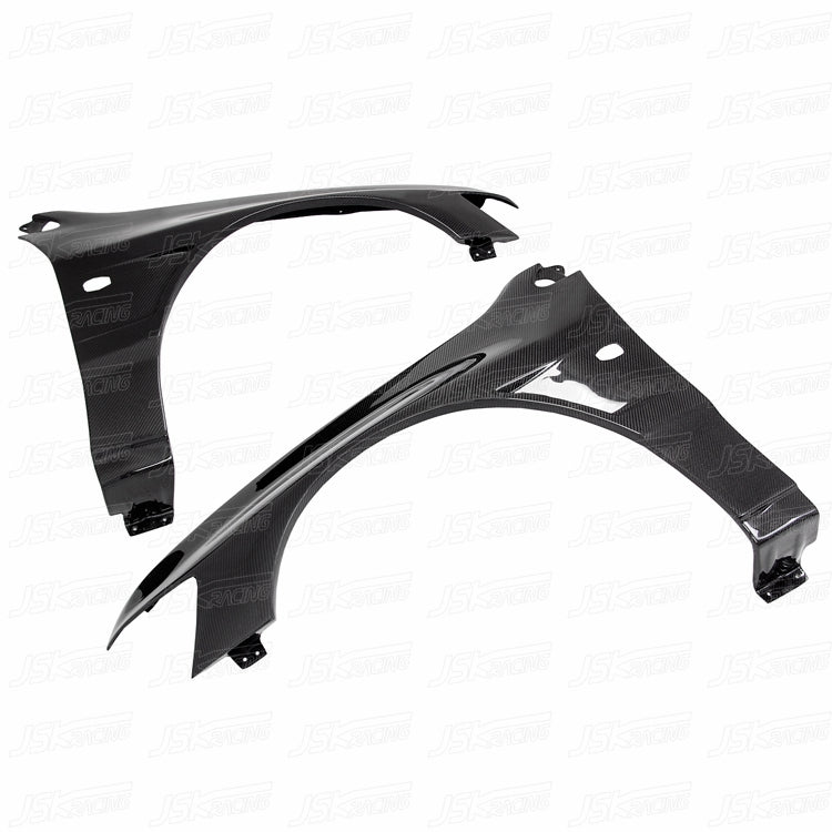 Voltex X Style Half Carbon Fiber Front Fender - Mitsubishi Evolution 7 8 9 ( 2001 TO 2007 )