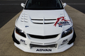 Voltex Style Carbon Fiber Front Bumper with Canards & Front Lip - Mitsubishi Evolution 7 8 9